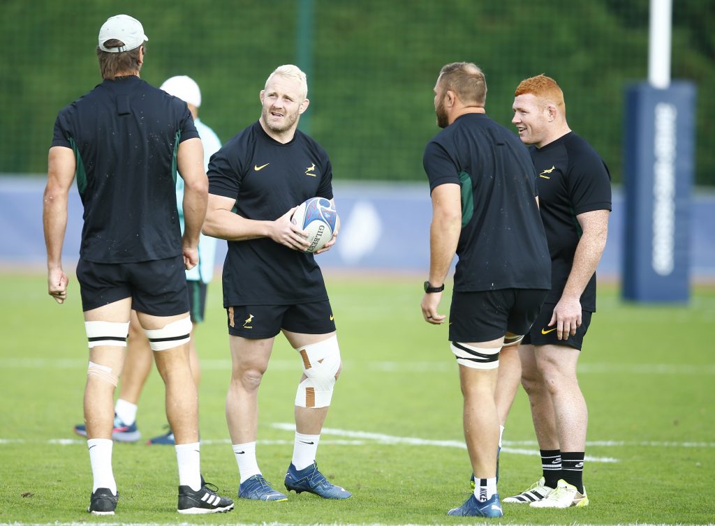 Vincent Koch of South Africa during the Rugby World Cup 2023 South Africa RWC Training Captain Run Saturday14th October 2023. At the Stade Omnisport Croissy Chemin de Ronde Croissy sur Seine, France.