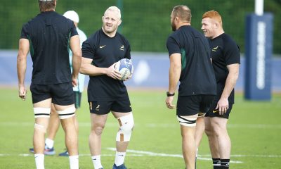 Vincent Koch of South Africa during the Rugby World Cup 2023 South Africa RWC Training Captain Run Saturday14th October 2023. At the Stade Omnisport Croissy Chemin de Ronde Croissy sur Seine, France.