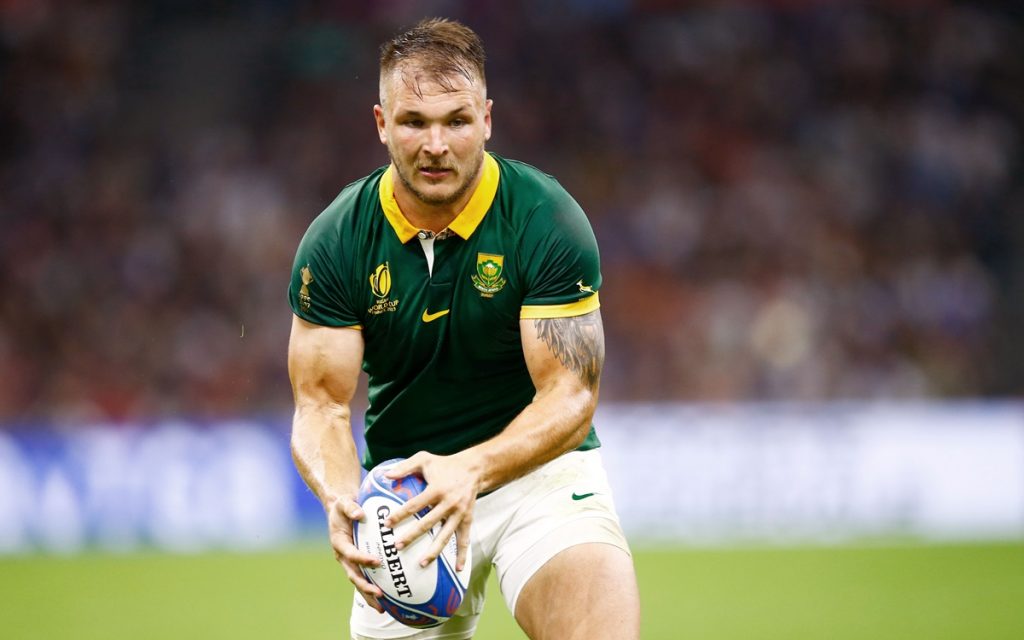 Andre Esterhuizen of South Africa 2023 Rugby World Cup Pool B, Stade de Marseille, Marseille, France - 01 Oct 2023