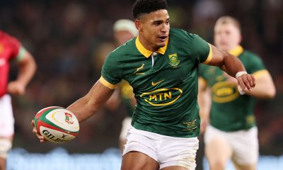 Sacha Feinberg-Mngomezulu of South Africa during the 2024 Castle Lager Incoming Series match between South Africa and Portugal at the Free State Stadium, Bloemfontein on the 20 July 2024