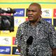 Molefi Ntseki, coach of South Africa during the 2021 Afcon Qualifier match between South Africa and Ghana at FNB Stadium, Johannesburg, on 25 March 2021 ©