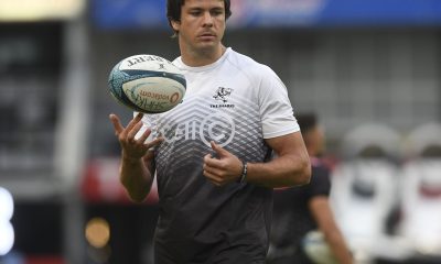 Warren Whiteley of Sharks during the United Rugby Championship 2021/22 rugby match between Sharks and Zebre on the 19 March 2022 at, Hollywoodbets KingsPark Stadium, Durban ,